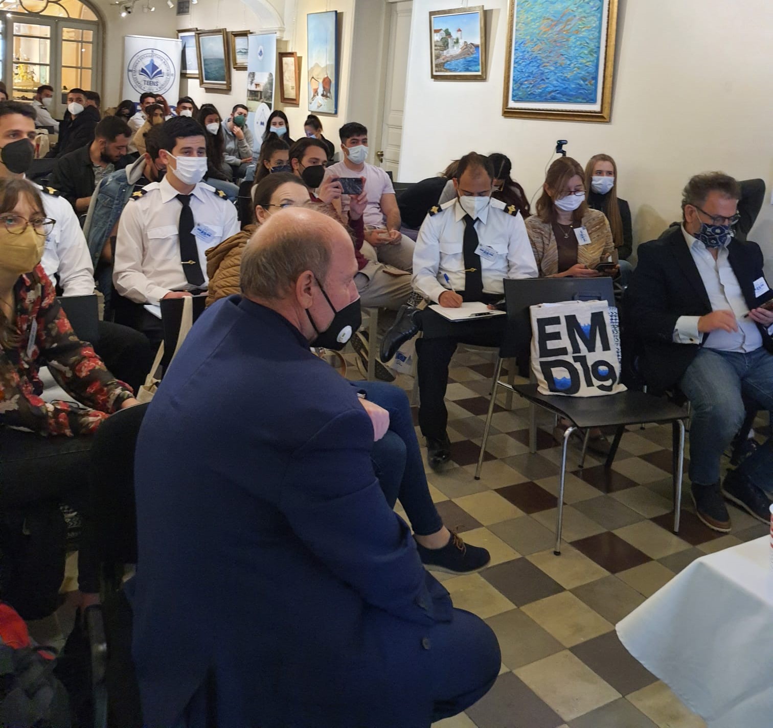 Intensive programmes for higher education learners, Constanta Maritime University students visiting the University of Aegean