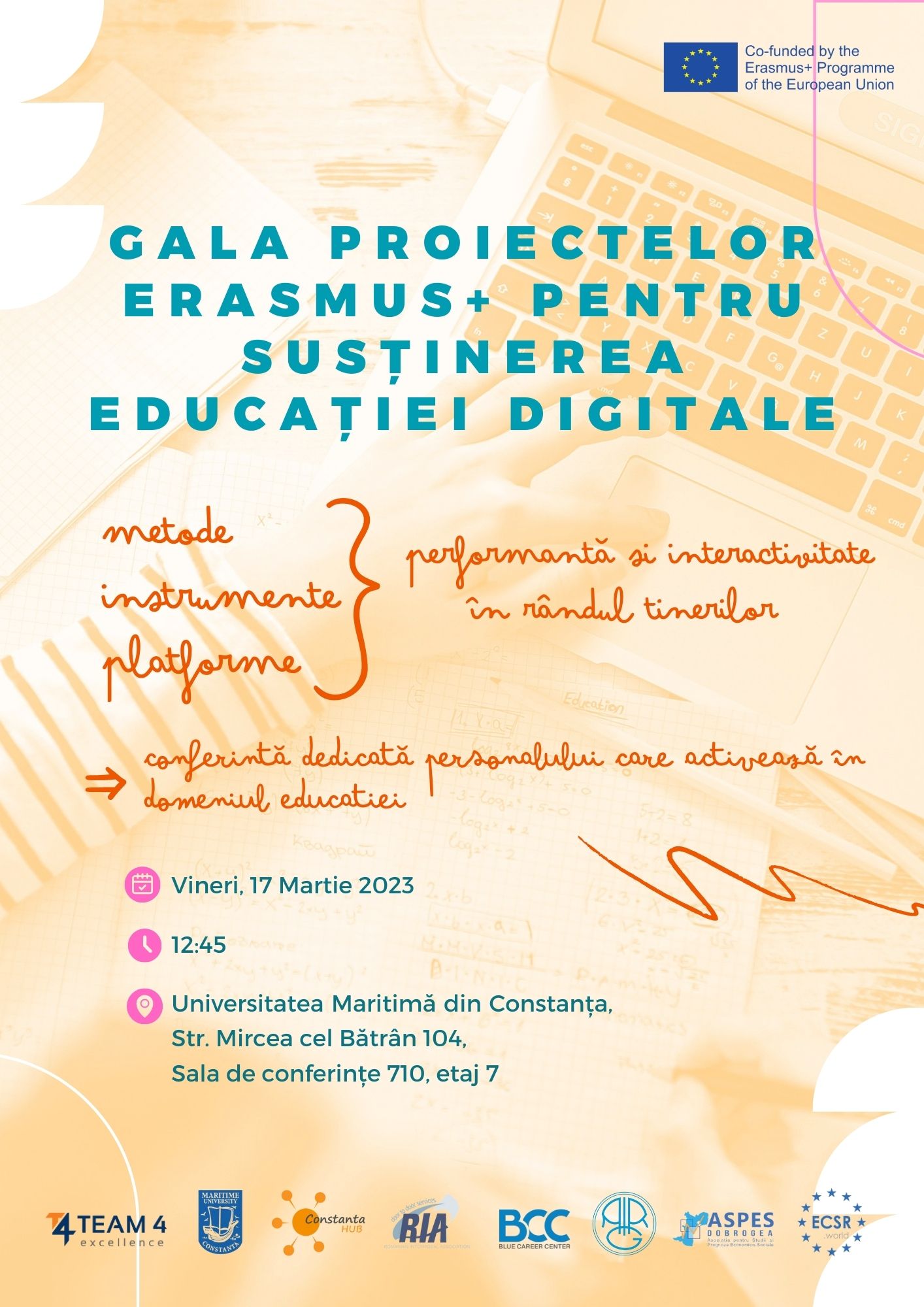 Gala proiectelor Erasmus+ pentru susținerea educației digitale