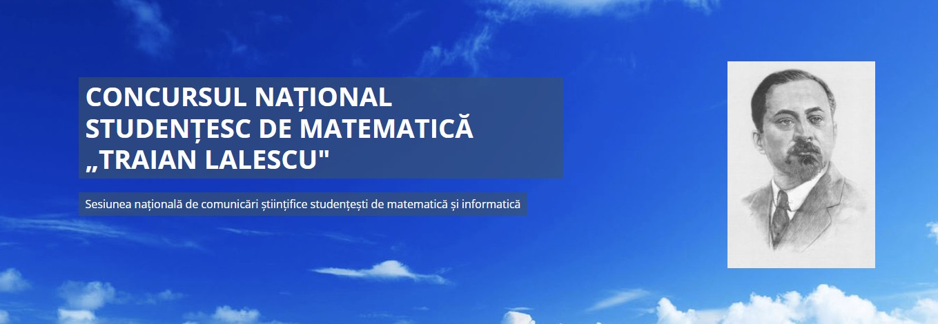 Concursul național studențesc de matematică „Traian Lalescu”